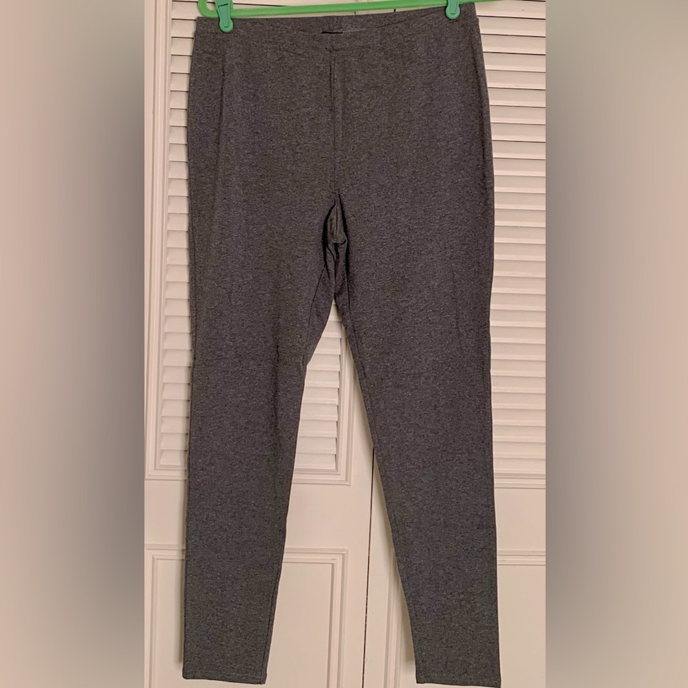 NWT Talbots Gray Leggings - Large